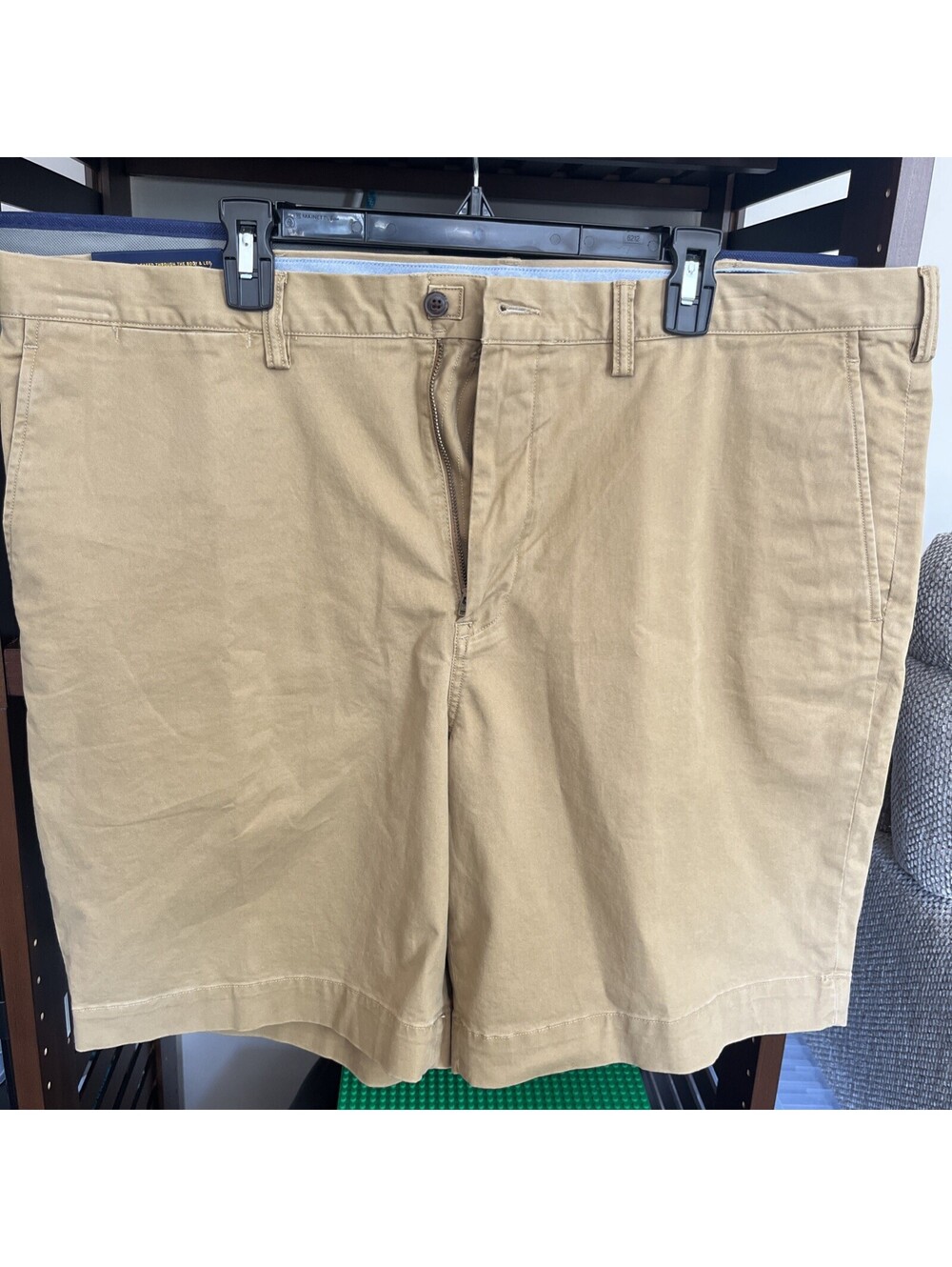 NEW! Polo Ralph Lauren Men's Stretch Classic Fit Men's 9" Shorts Waist 42 Khaki